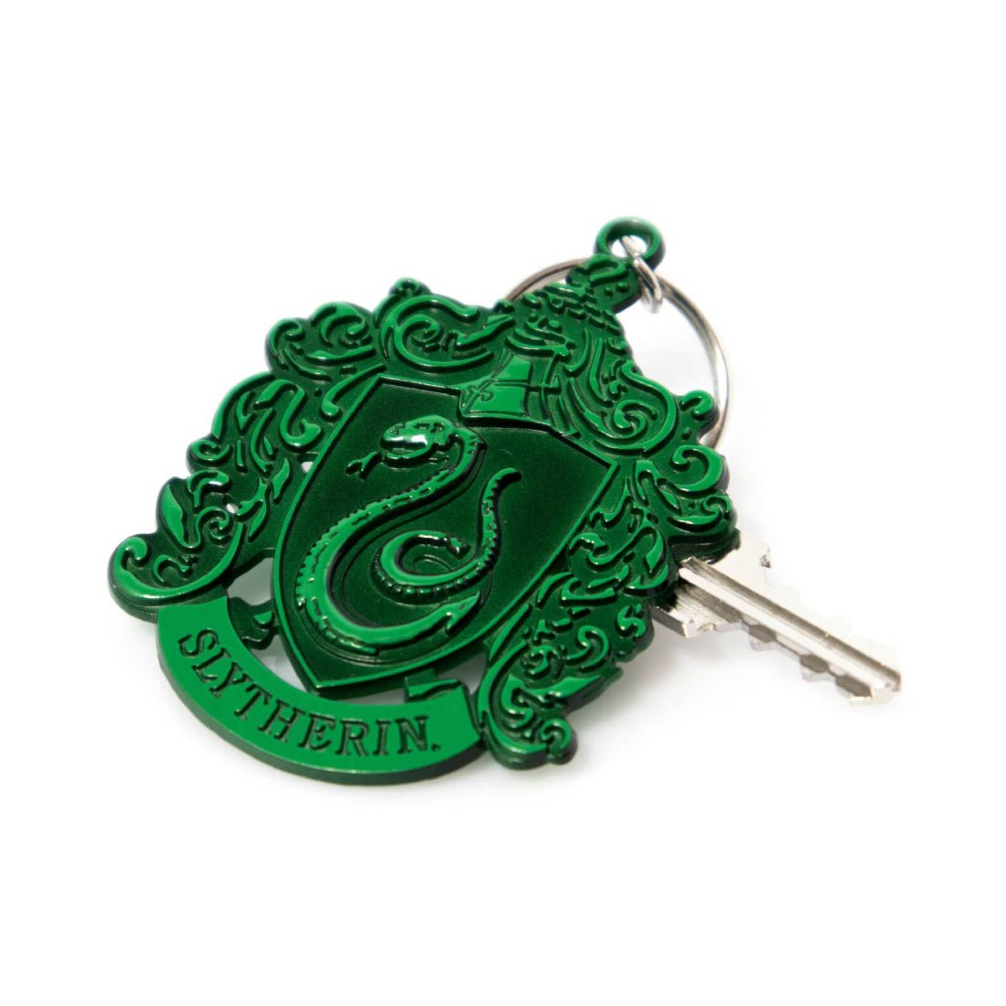 Harry Potter - Slytherin Crest Metal Keychain - أكسسوار Harry Potter - Slytherin Crest Metal Keychain - أكسسوار