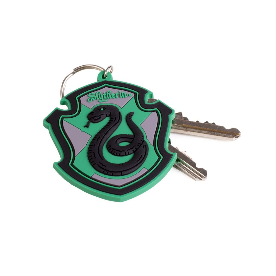 Harry Potter - Slytherin Rubber Keychain - أكسسوار Harry Potter - Slytherin Rubber Keychain - أكسسوار