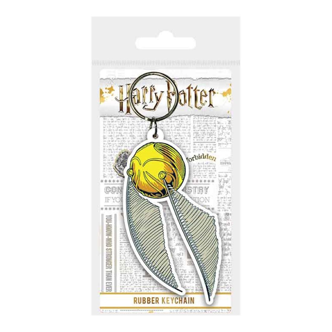 Harry Potter - Snitch Rubber Keychain - أكسسوار - Store 974 | ستور ٩٧٤