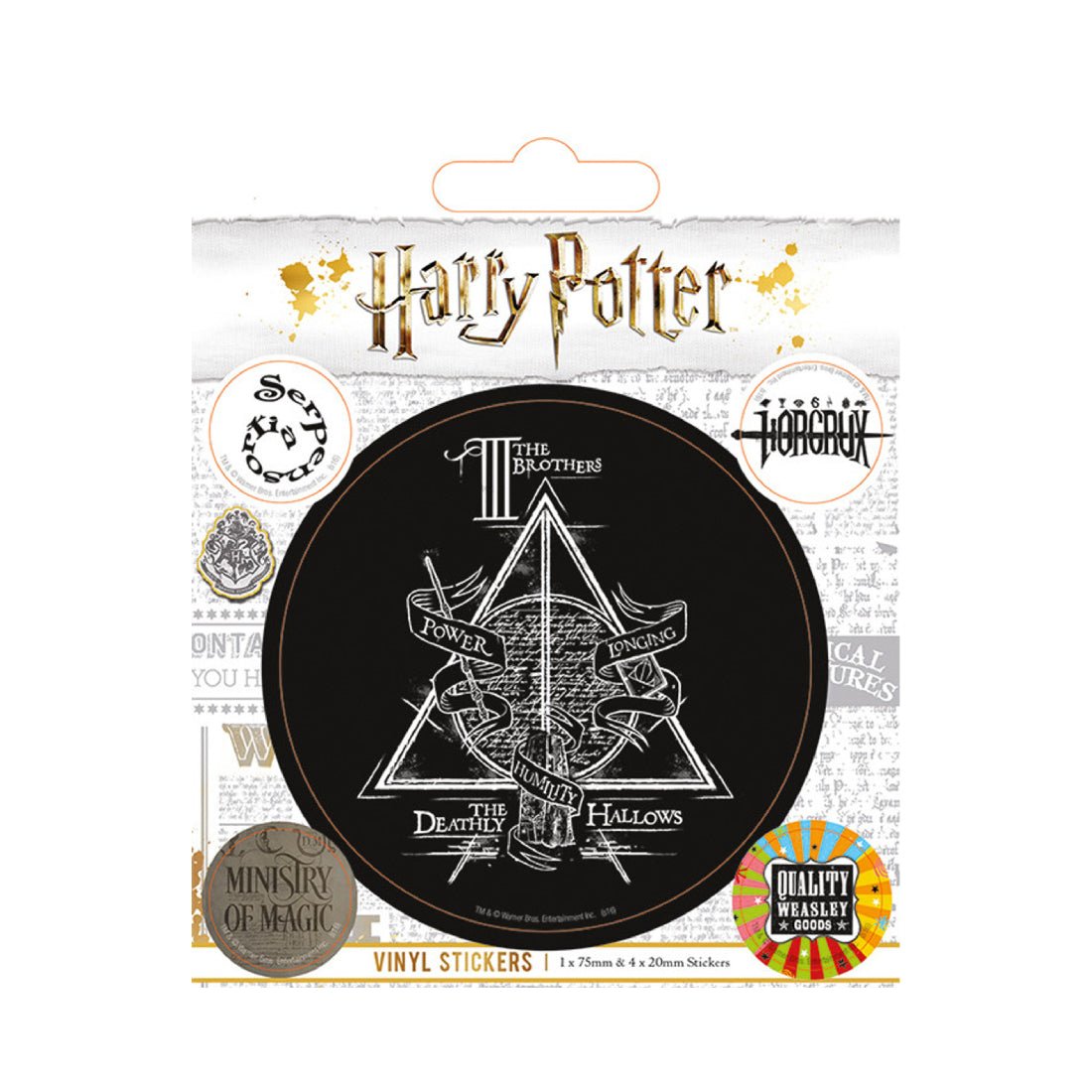 Harry Potter - Symbols Vinyl Sticker Pack - أكسسوار - Store 974 | ستور ٩٧٤