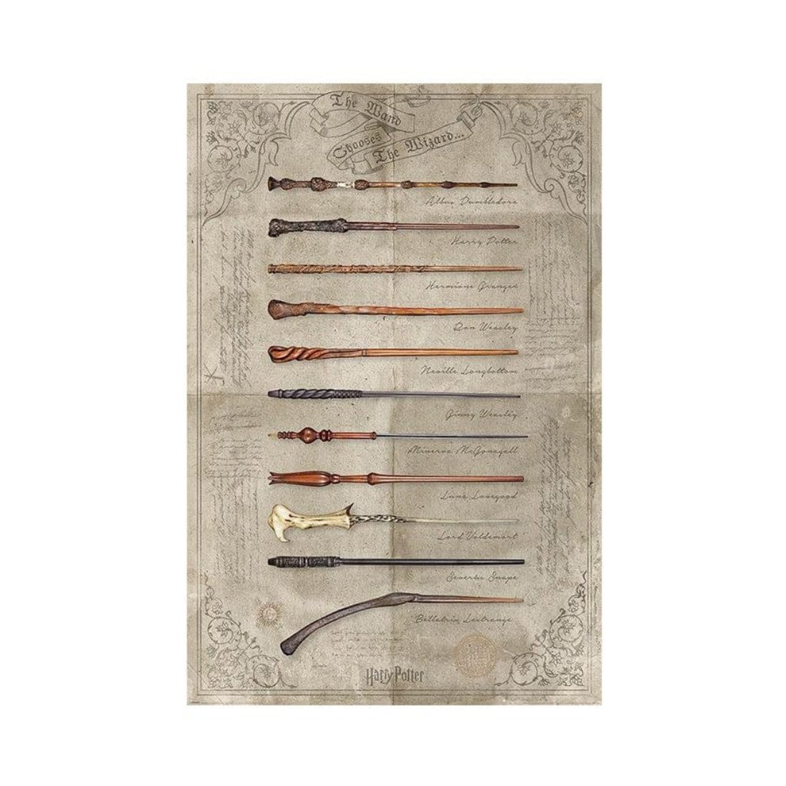 Harry Potter - The Wand Chooses The Wizard Maxi Posters - أكسسوار
