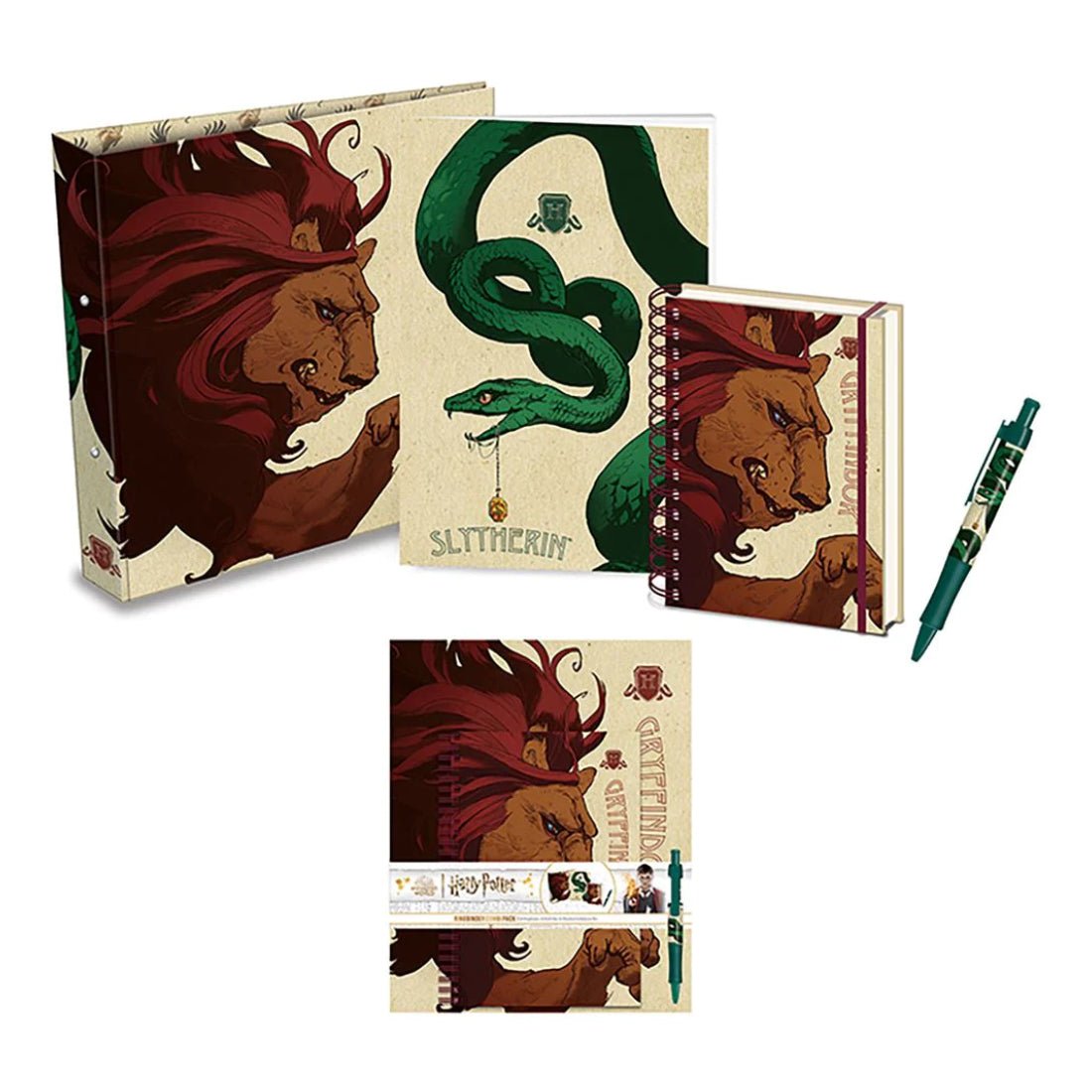 Harry Potter - Intricate Houses Ringbinder Combi Pack - أدوات مدرسية Harry Potter - Intricate Houses Ringbinder Combi Pack - أدوات مدرسية