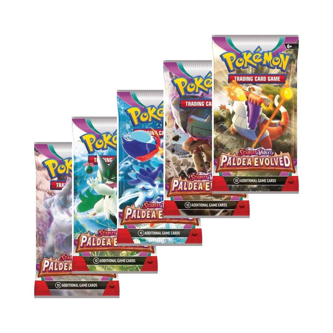 Pokémon TCG : Scarlet & Violet (SV02) Paldea Evolved Boosters - بطاقة بوكيمون - Store 974 | ستور ٩٧٤