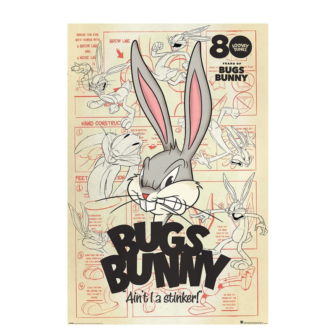 Looney Tunes - Bugs Bunny Aint I A Stinker Maxi Posters - أكسسوار - Store 974 | ستور ٩٧٤