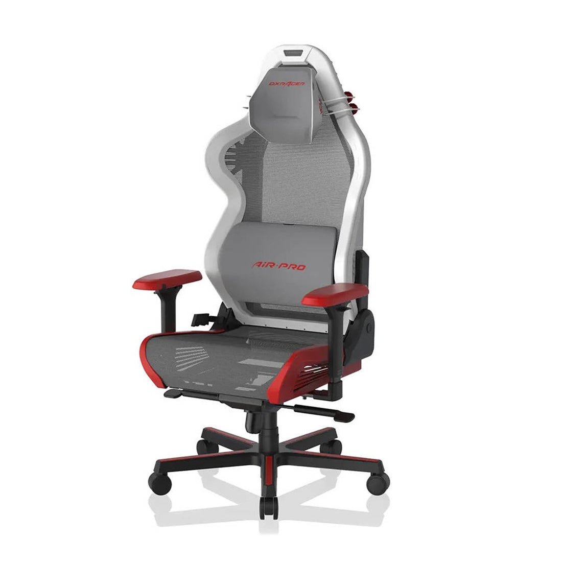 DXRacer Air Pro Gaming Chair - White/Red/Black - كرسي - Store 974 | ستور ٩٧٤