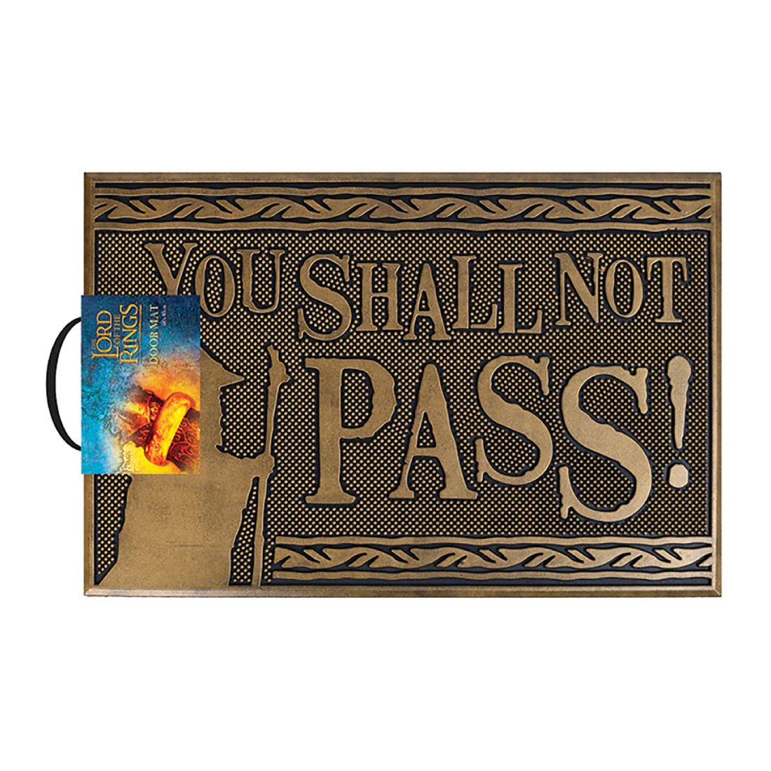 The Lord Of The Rings - You Shall Not Pass Rubber Door Mat - حصيرة - Store 974 | ستور ٩٧٤