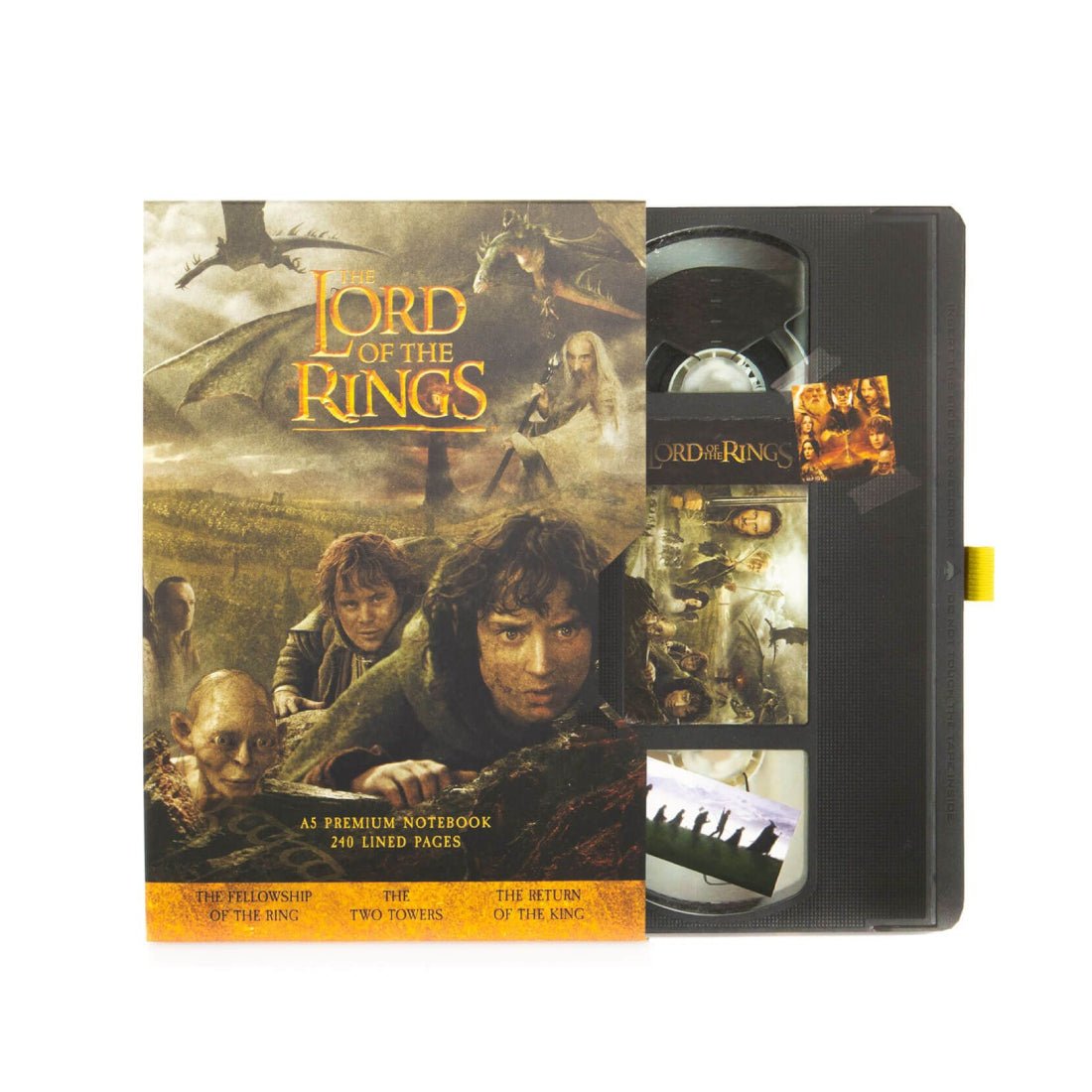 The Lord Of The Rings VHS A5 Notebook - دفتر - Store 974 | ستور ٩٧٤