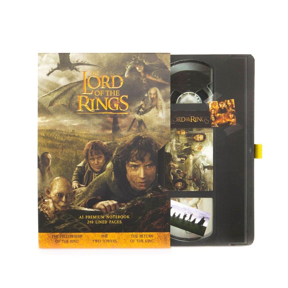 The Lord of the Rings VHS A5 Bookke - dفtr