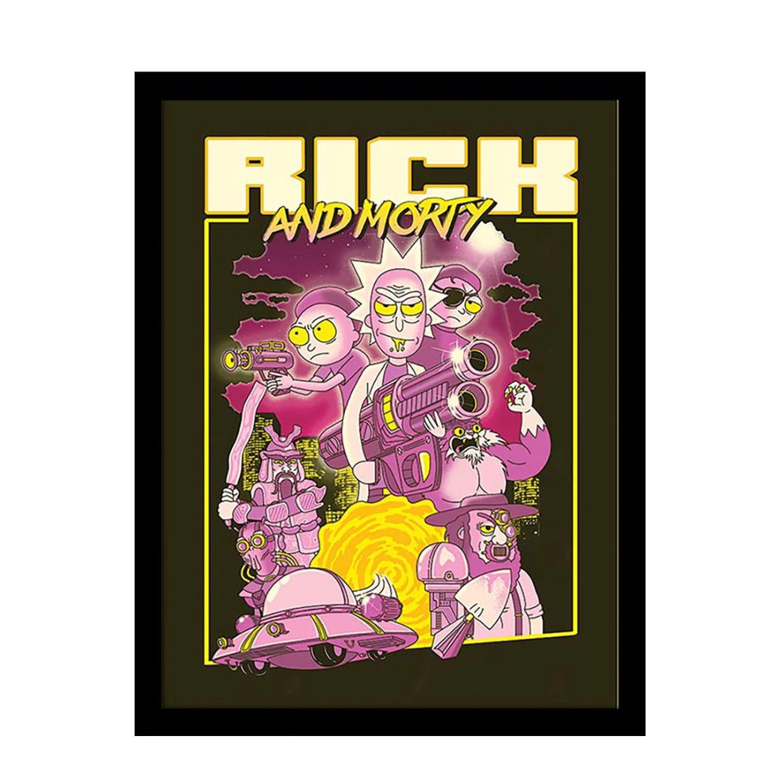Rick And Morty - 80s Action Movie Memorabilia - أكسسوار - Store 974 | ستور ٩٧٤
