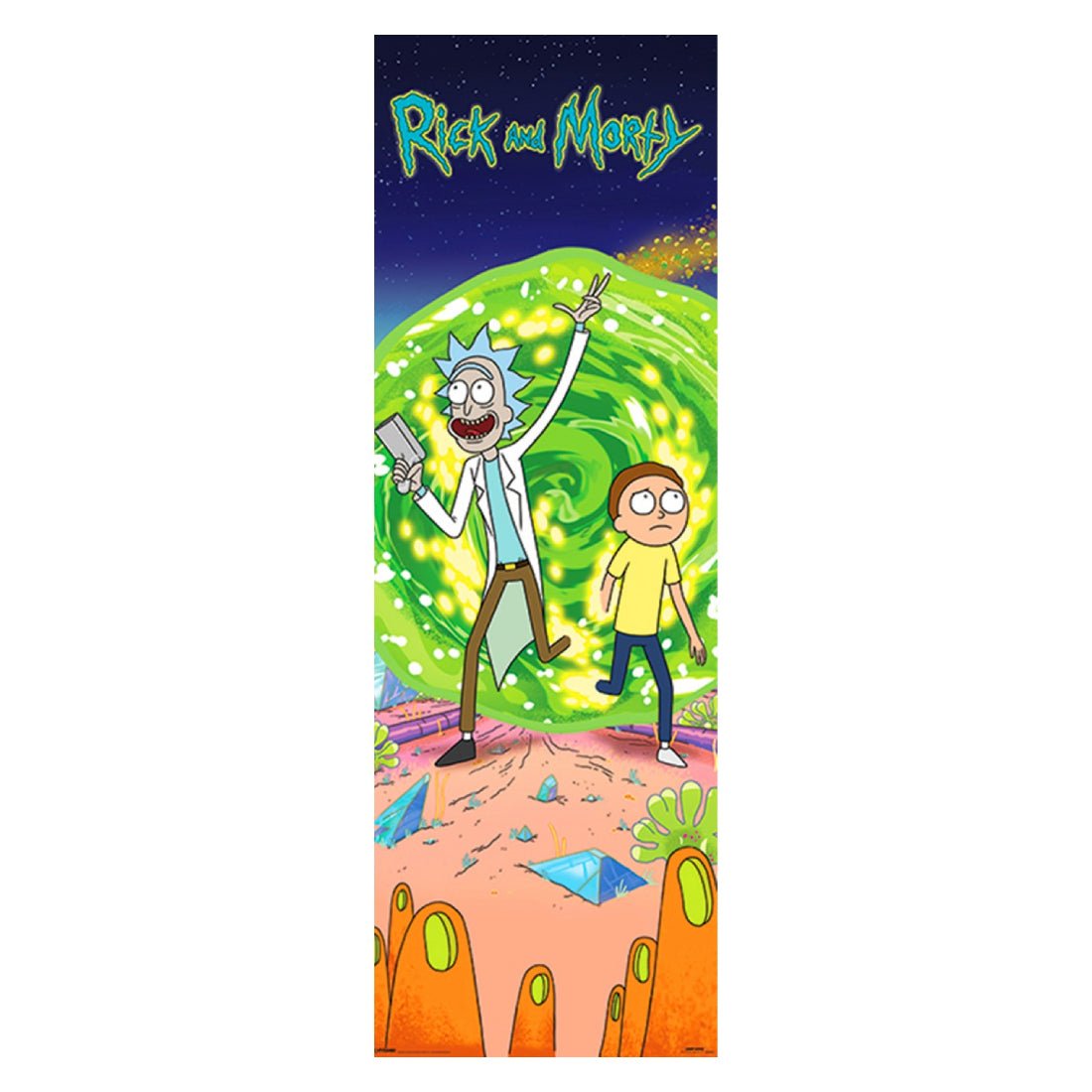 Rick And Morty - Portal Door Posters - أكسسوار - Store 974 | ستور ٩٧٤