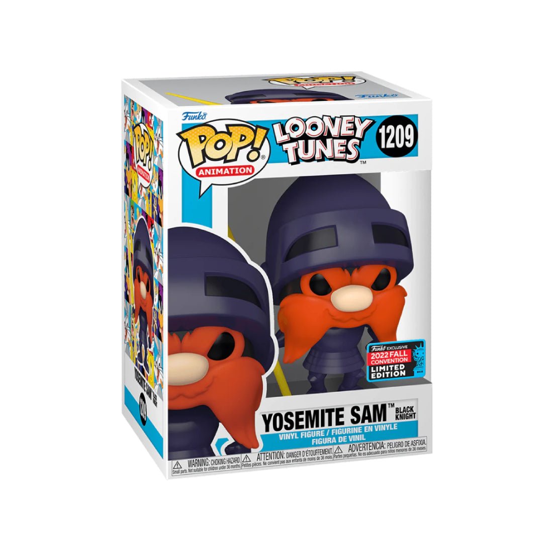 Funko Pop! Animation: Looney Tunes - Yosemite Sam (Knight)(NYCC'22) #1209 - دمية - Store 974 | ستور ٩٧٤