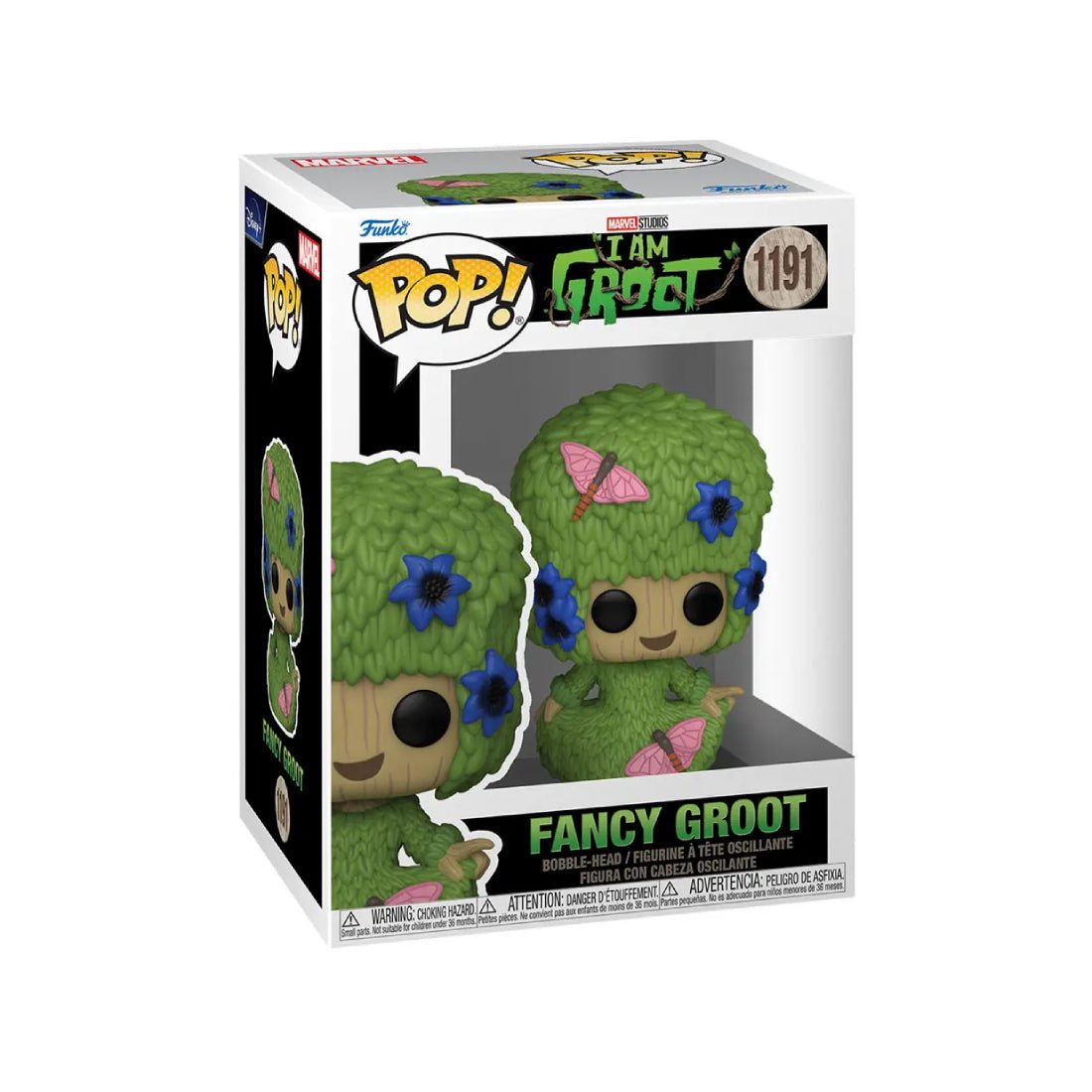 Funko Pop! Marvel: I Am Groot - Fancy Groot (Marie Hair) #1191 - دمية - Store 974 | ستور ٩٧٤