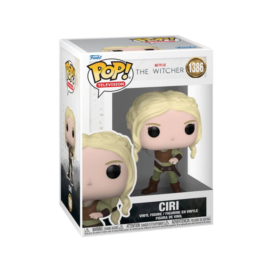 Funko Pop! Tv: The Witcher S2 - Ciri (SZN 3) #1386 - دمية Funko Pop! Tv: The Witcher S2 - Ciri (SZN 3) #1386 - دمية