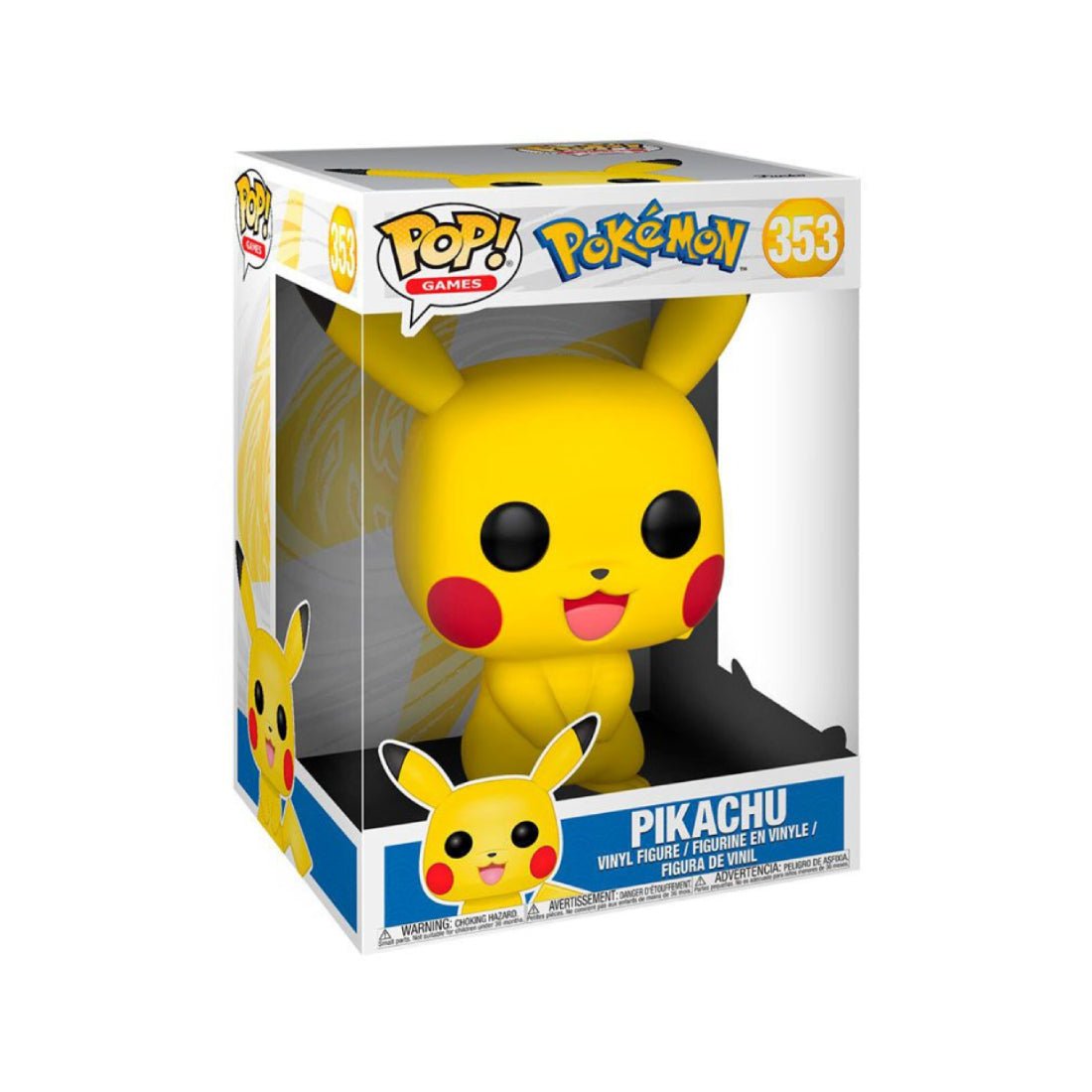 Funko Pop Jumbo! Games: Pokemon - Pikachu #353 - دمية - Store 974 | ستور ٩٧٤