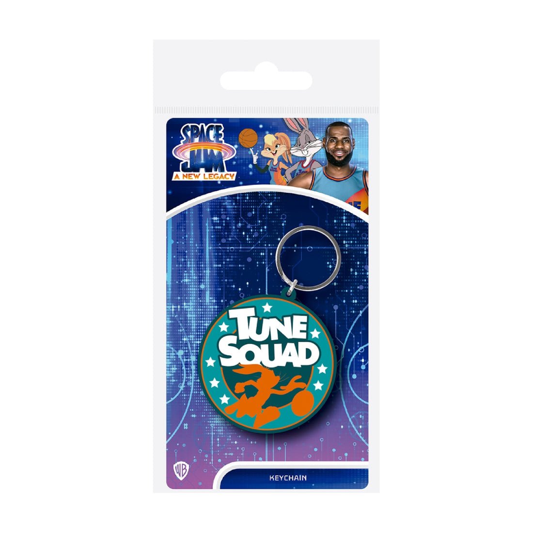 Space Jam 2 - Toon Squad Emblem Rubber Keychain - أكسسوار Space Jam 2 - Toon Squad Emblem Rubber Keychain - أكسسوار