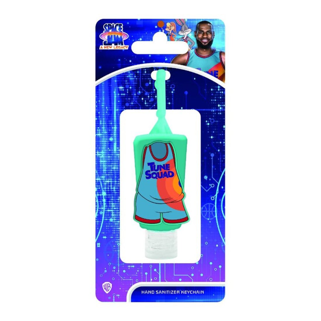 Space Jam 2 - Tune Squad Uniform Sanitize Rubber Keychain - أكسسوار Space Jam 2 - Tune Squad Uniform Sanitize Rubber Keychain - أكسسوار