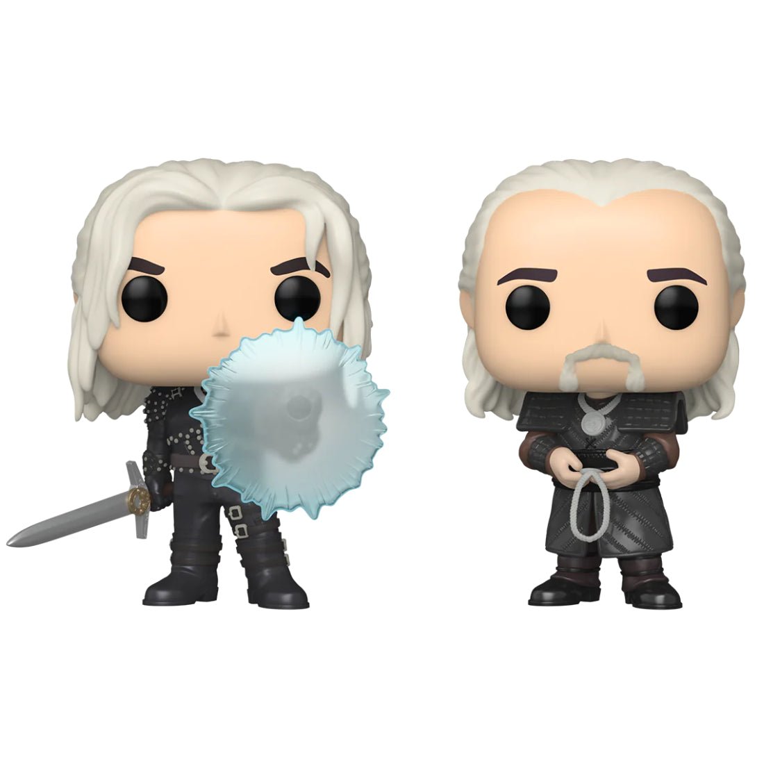 Funko Pop! Tv: The Witcher S2 - Geralt and Vesemir 2pk (Exc) - دمية Funko Pop! Tv: The Witcher S2 - Geralt and Vesemir 2pk (Exc) - دمية