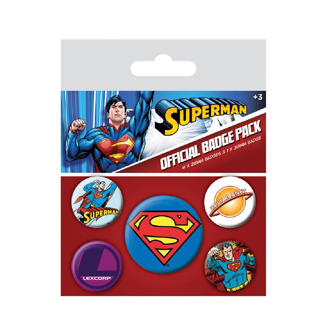 Superman Badge Pack - أكسسوار - Store 974 | ستور ٩٧٤