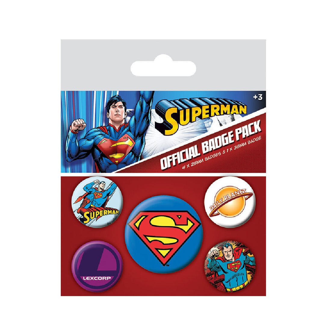 Superman Badge Pack - أكسسوار Superman Badge Pack - أكسسوار