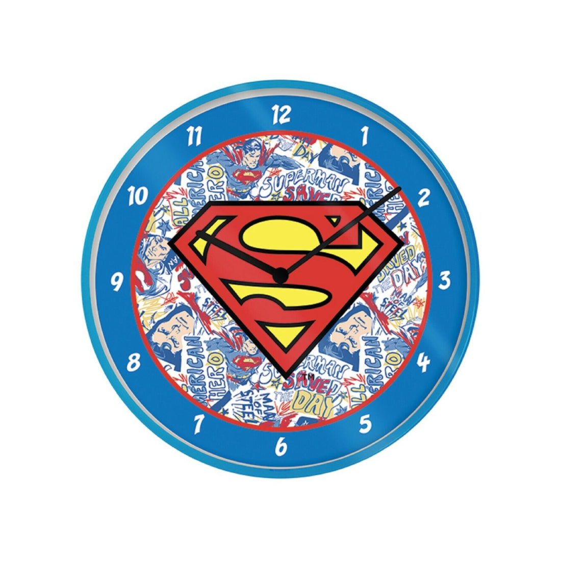 Superman - Logo Clock - ساعة - Store 974 | ستور ٩٧٤