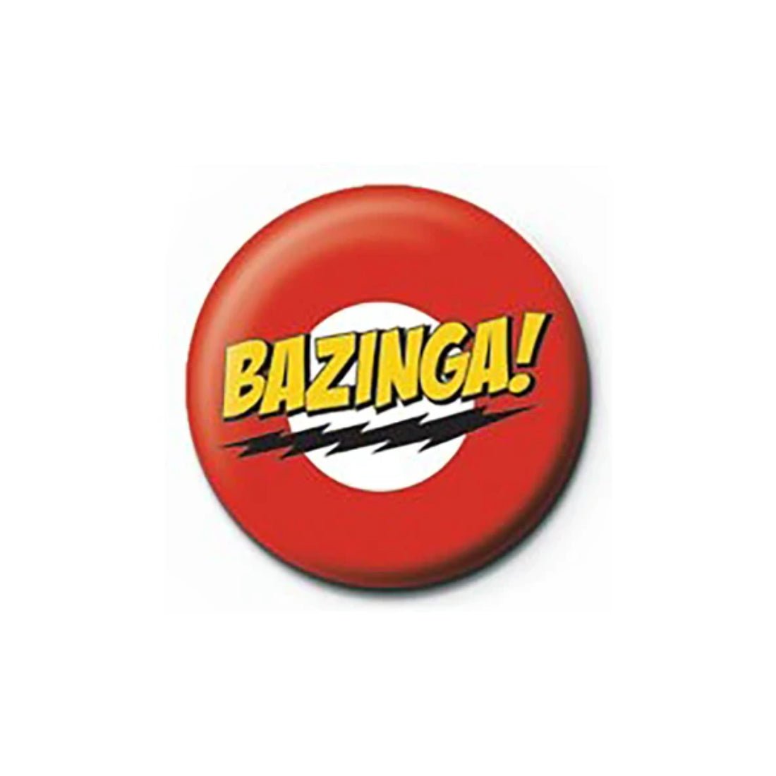The Big Bang Theory - Bazinga Button Badge - أكسسوار - Store 974 | ستور ٩٧٤