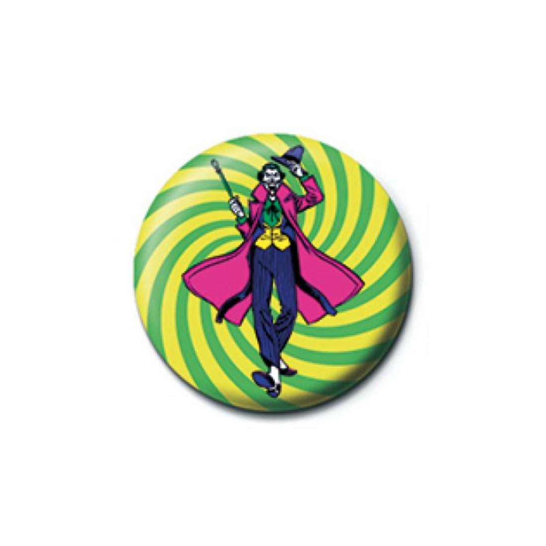 The Joker - Swirl Button Badge - أكسسوار - Store 974 | ستور ٩٧٤