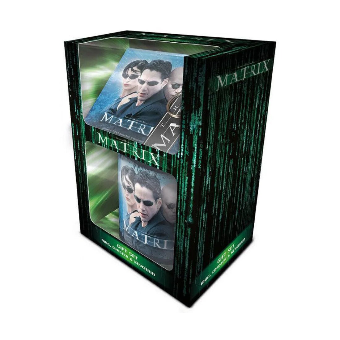 The Matrix - Mug Coaster & Keychain - أكسسوار The Matrix - Mug Coaster & Keychain - أكسسوار