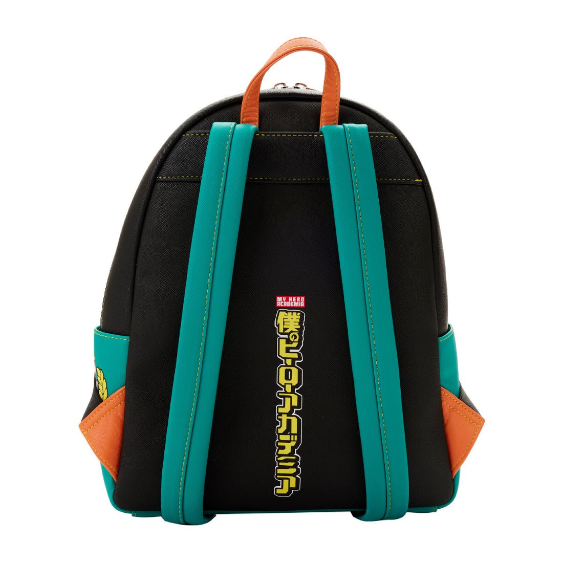 Loungefly! Leather: My Hero Academia Triple Pocket Scene Mini Backpack - حقيبة - Store 974 | ستور ٩٧٤