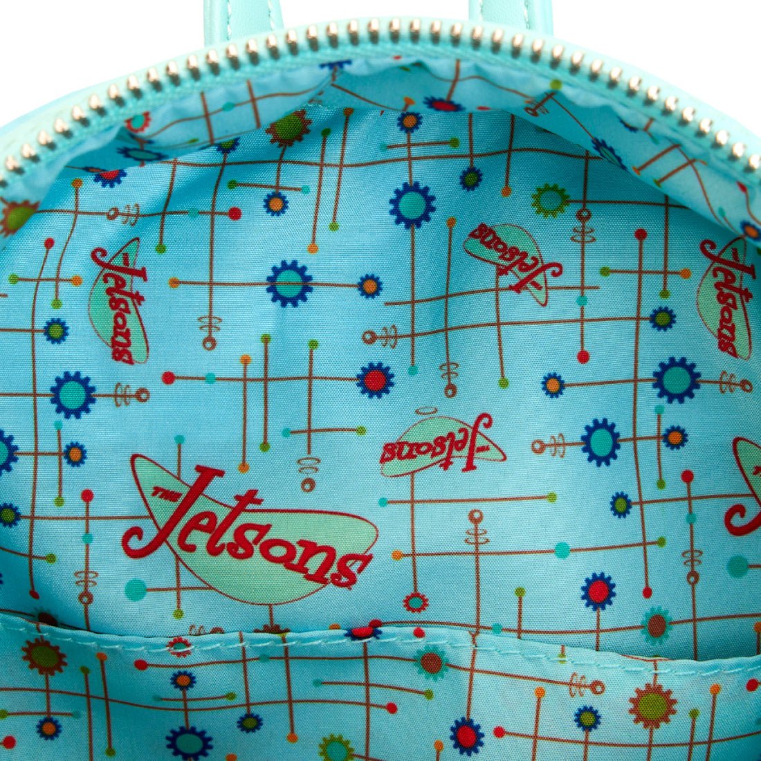 Loungefly! Leather: The Jetsons Spaceship Mini Backpack - حقيبة - Store 974 | ستور ٩٧٤