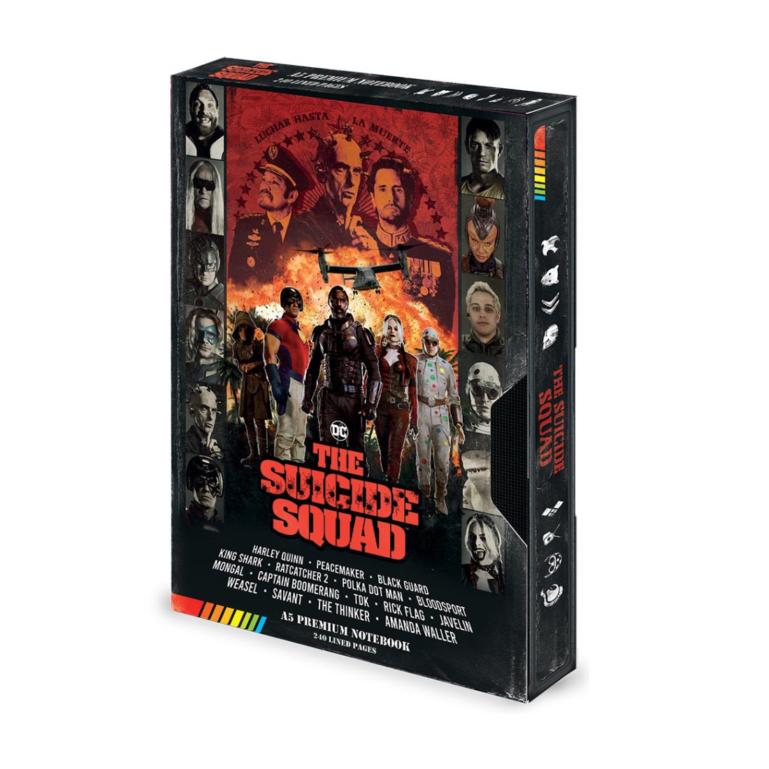 The Suicide Squad - Retro VHS A5 Notebook - دفتر The Suicide Squad - Retro VHS A5 Notebook - دفتر