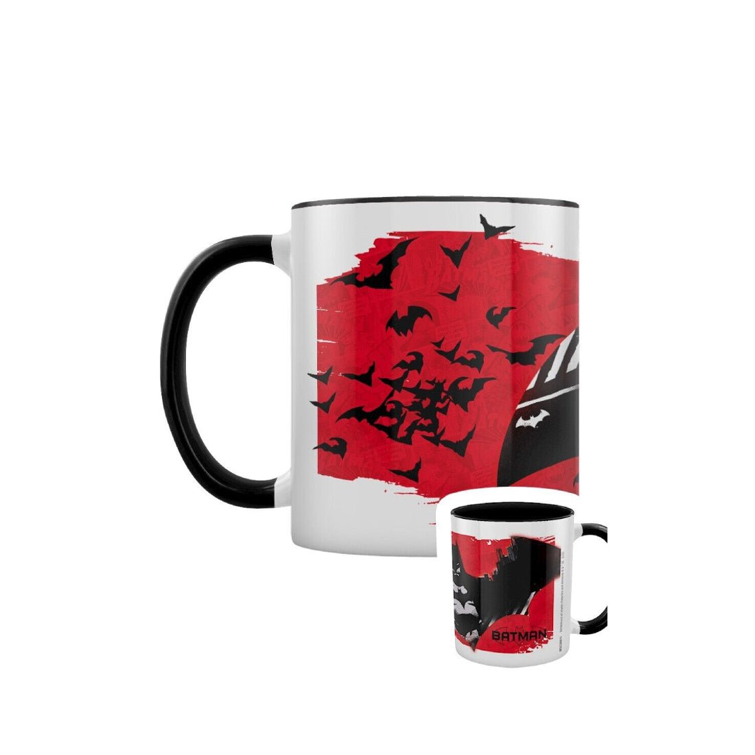 The Batman (Red) - Black Coloured Inner Mug - كأس The Batman (Red) - Black Coloured Inner Mug - كأس