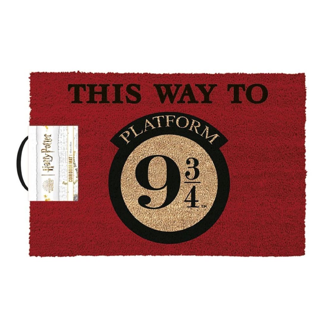 Harry Potter - This Way To Platform 9 3/4s Door Mat - حصيرة Harry Potter - This Way To Platform 9 3/4s Door Mat - حصيرة