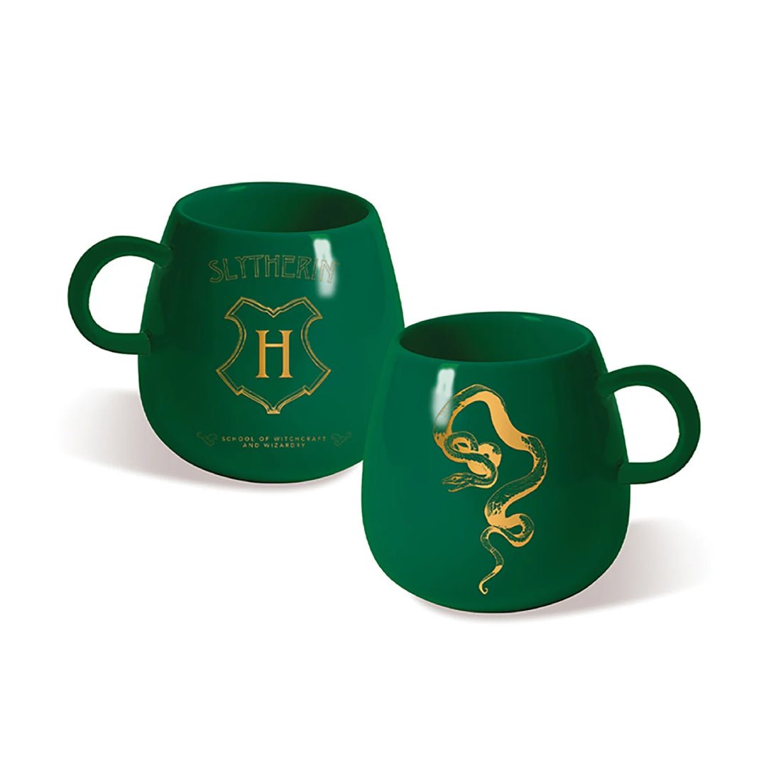 Harry Potter - Intricate Houses Slytherin Shaped Mug - كأس - Store 974 | ستور ٩٧٤