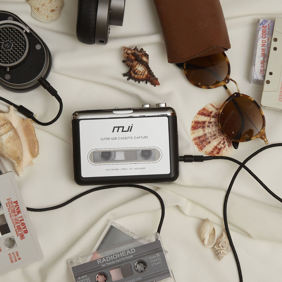 MJI Super Usb Cassette Capture - مشغل كاسيت - Store 974 | ستور ٩٧٤