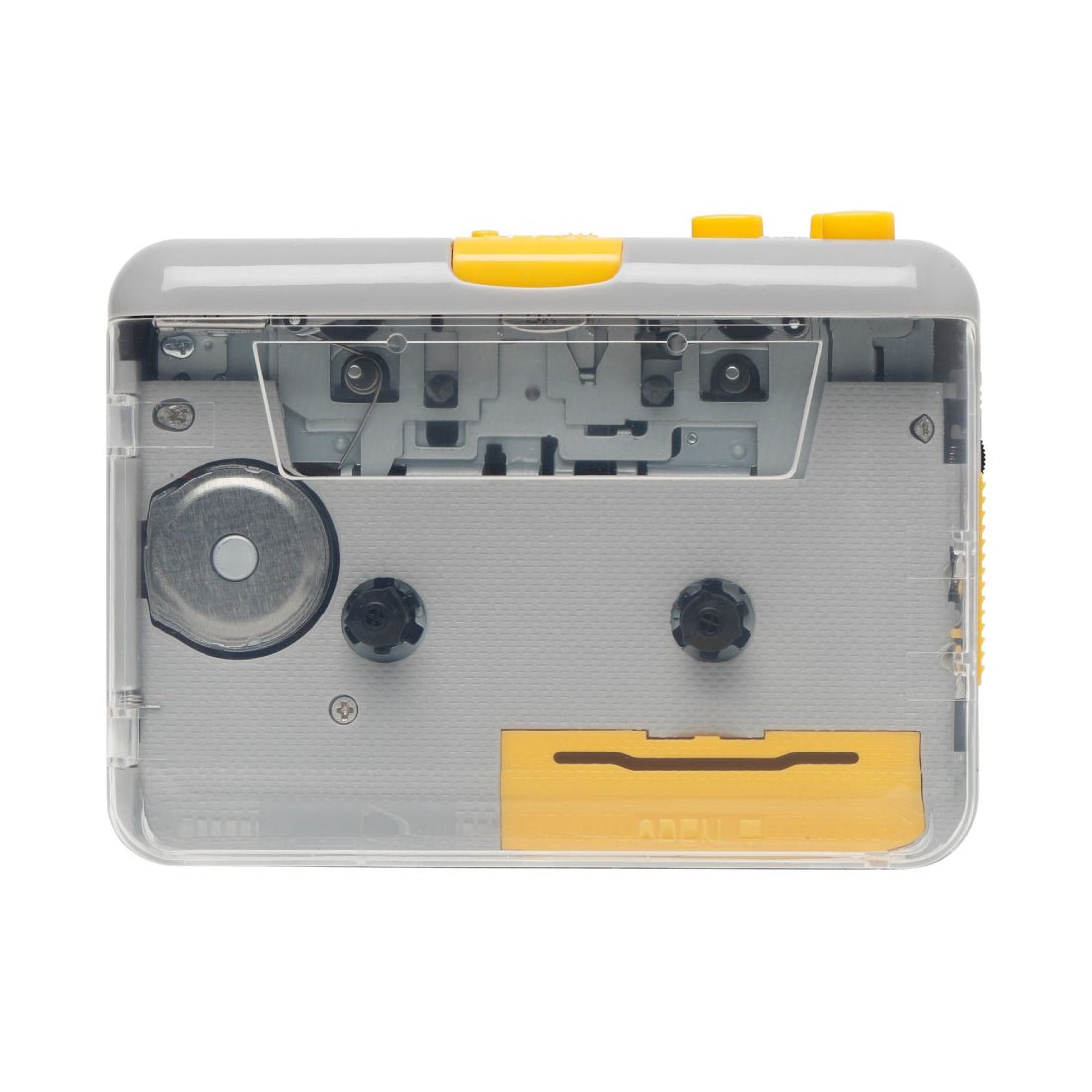 MJI JO9 Clear Super USB Cassette Player - Gray - مشغل كاسيت - Store 974 | ستور ٩٧٤