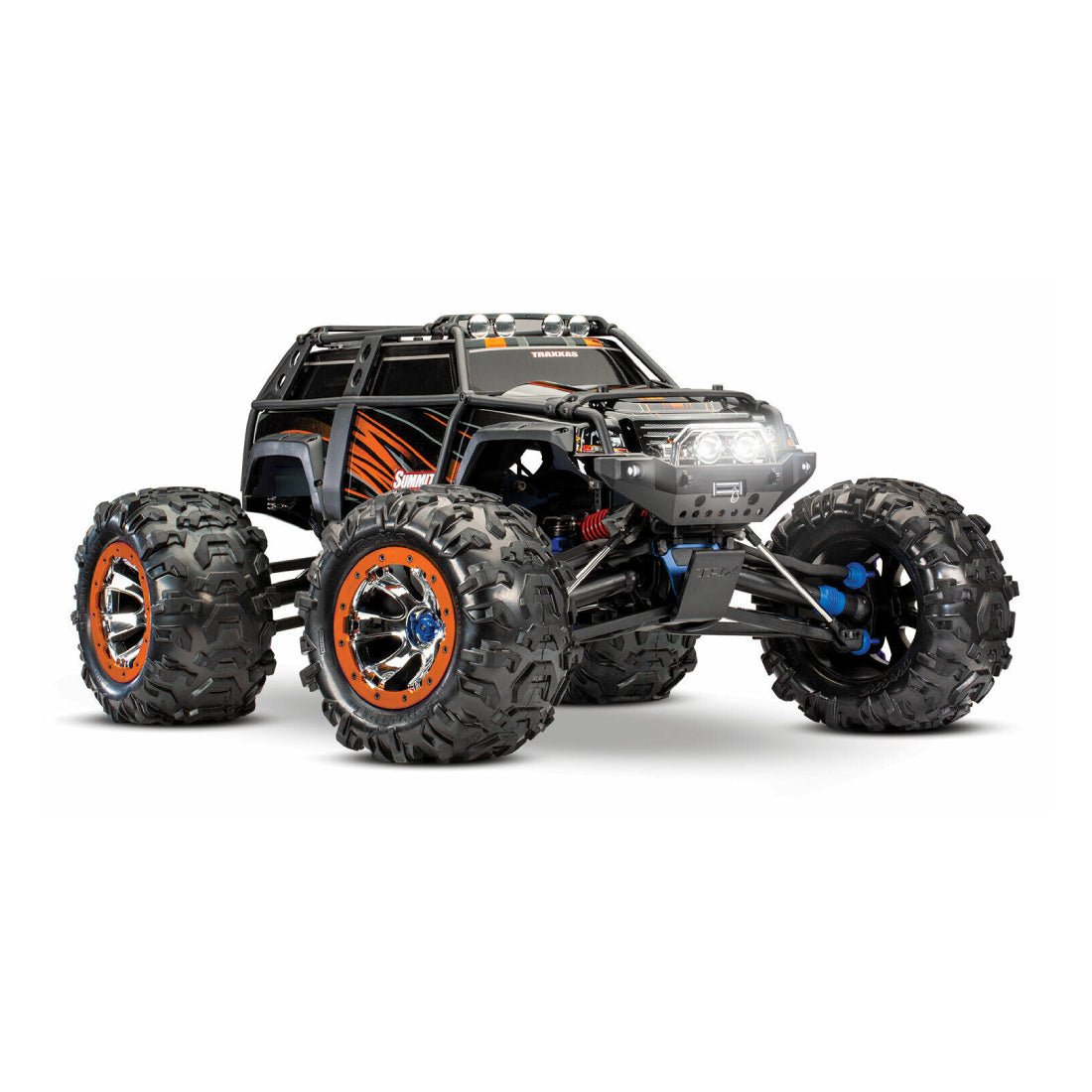 Traxxas Summit 4WD 4x4 Electric Monster Truck - Orange - لعبة - Store 974 | ستور ٩٧٤