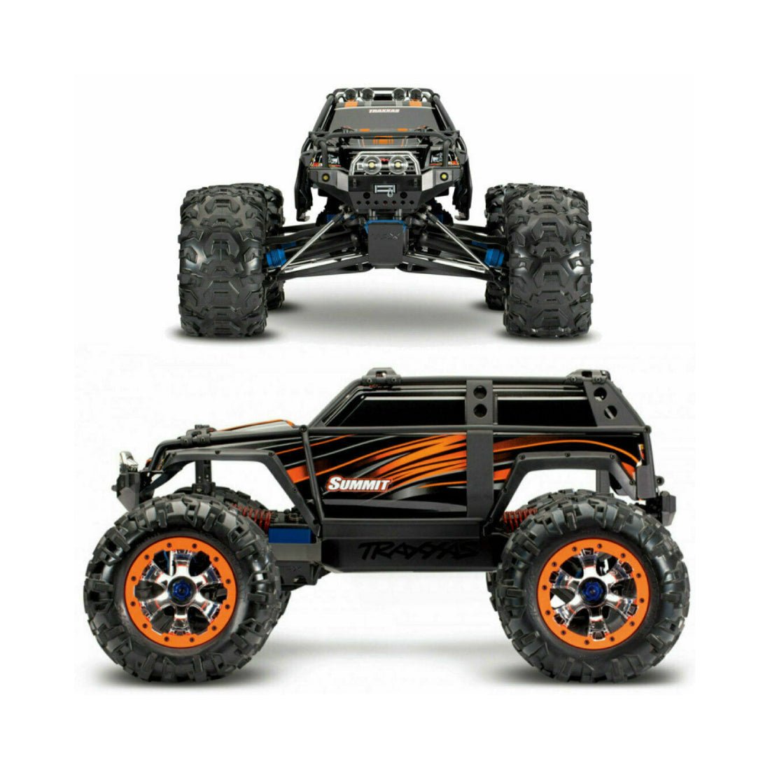 Traxxas Summit 4WD 4x4 Electric Monster Truck - Orange - لعبة - Store 974 | ستور ٩٧٤