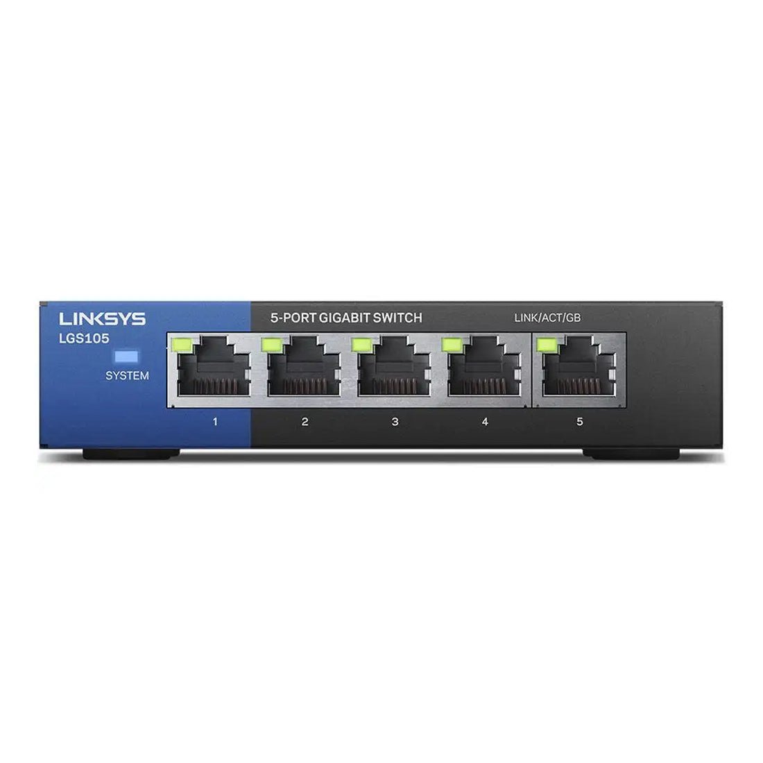 Linksys LGS105 5-Port Unmanaged Gigabit Ethernet Switch - محول - Store 974 | ستور ٩٧٤