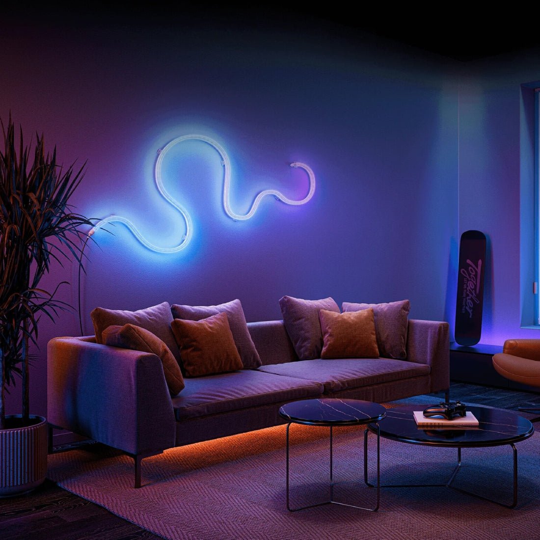 Xiaomi Mi Smart Lightstrip Pro Extrenting - 1M - إضaءة Xiaomi Mi Smart Lightstrip Pro Extrenting - 1M - إضaءة