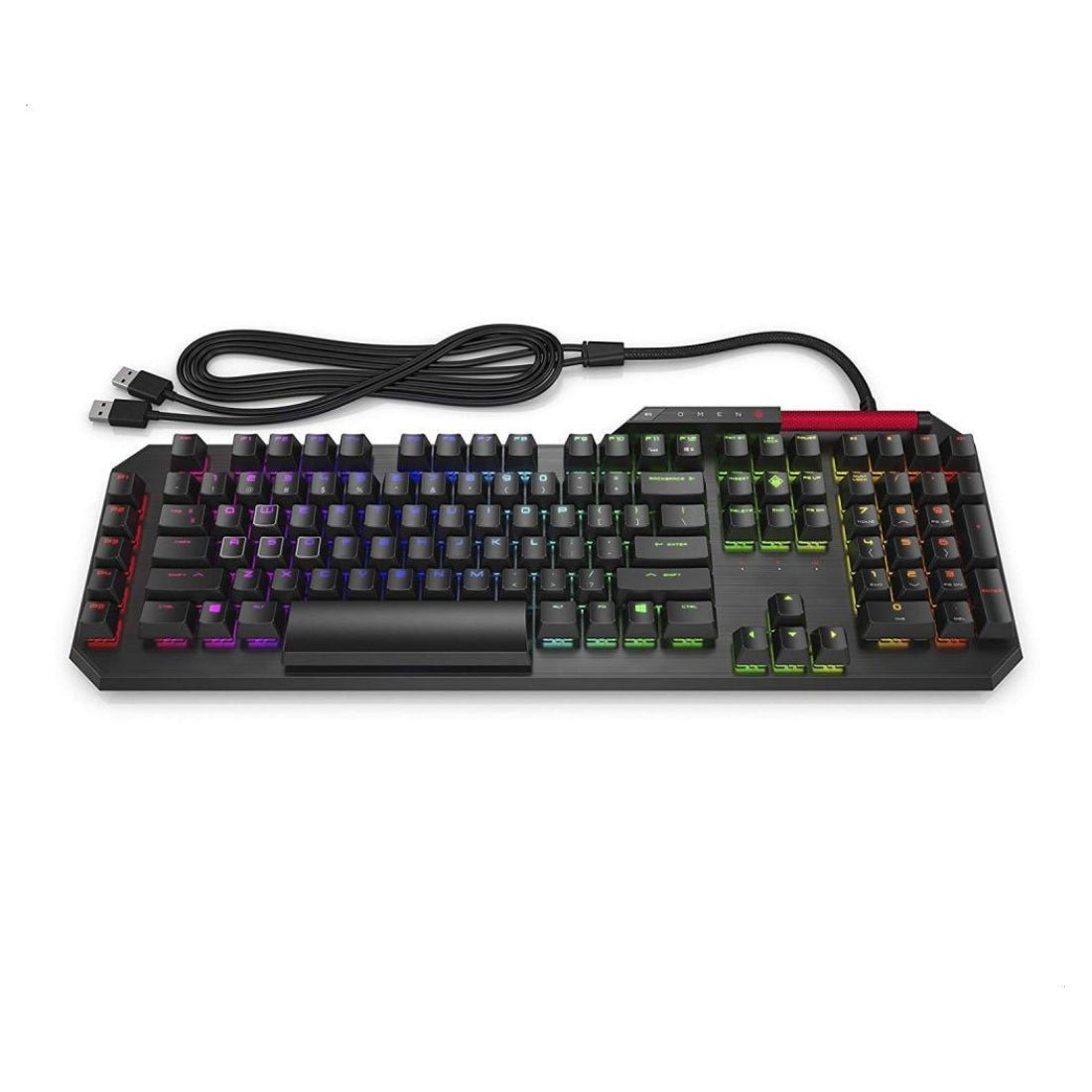 HP Omen Sequencer Optical Mechanical RGB Wired Gaming Keyboard - كيبوورد HP Omen Sequencer Optical Mechanical RGB Wired Gaming Keyboard - كيبوورد