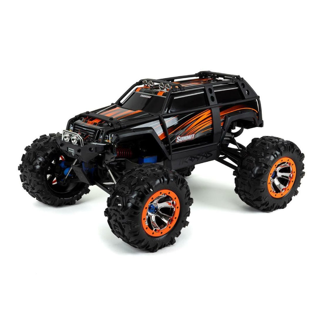 Traxxas Summit 4WD 4x4 Electric Monster Truck - Orange - لعبة - Store 974 | ستور ٩٧٤