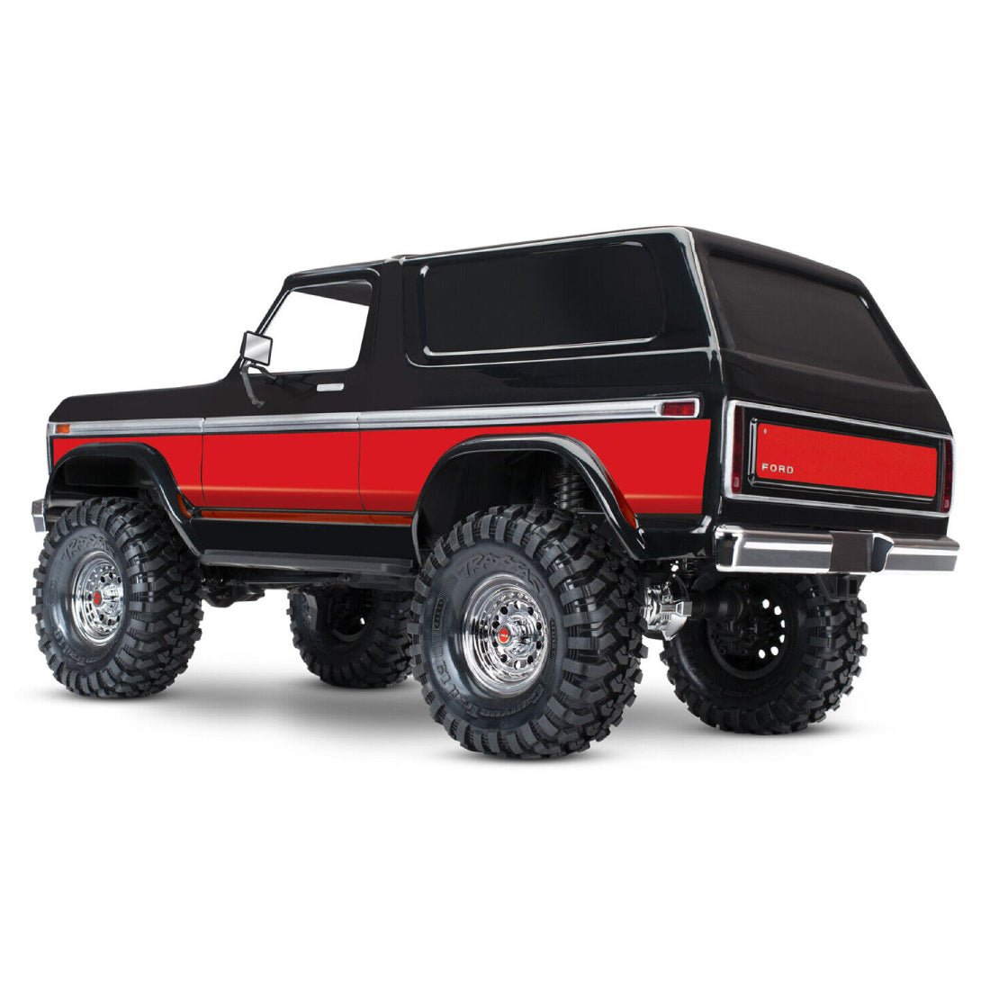 Traxxas TRX-4 Ford Bronco 1/10 4x4 Crawler RTR Truck - Red - لعبة - Store 974 | ستور ٩٧٤