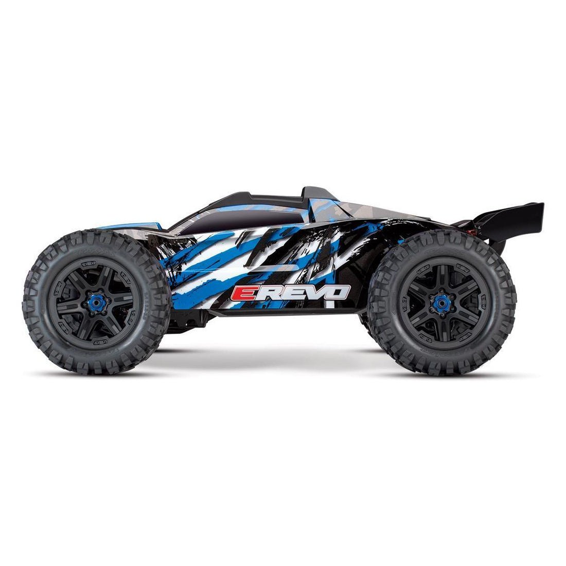 Traxxas E-Revo 2.0 VXL-6S TSM Brushless Monster Truck - Blue - لعبة - Store 974 | ستور ٩٧٤
