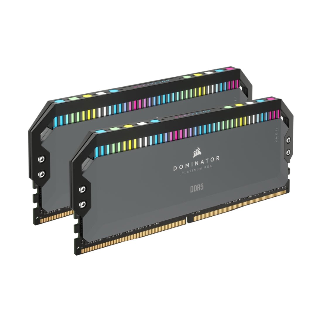Corsair Dominator Platinum RGB 32GB (2x16GB) DDR5 CL40 5600MT/s Memory - Black - الذاكرة العشوائية - Store 974 | ستور ٩٧٤