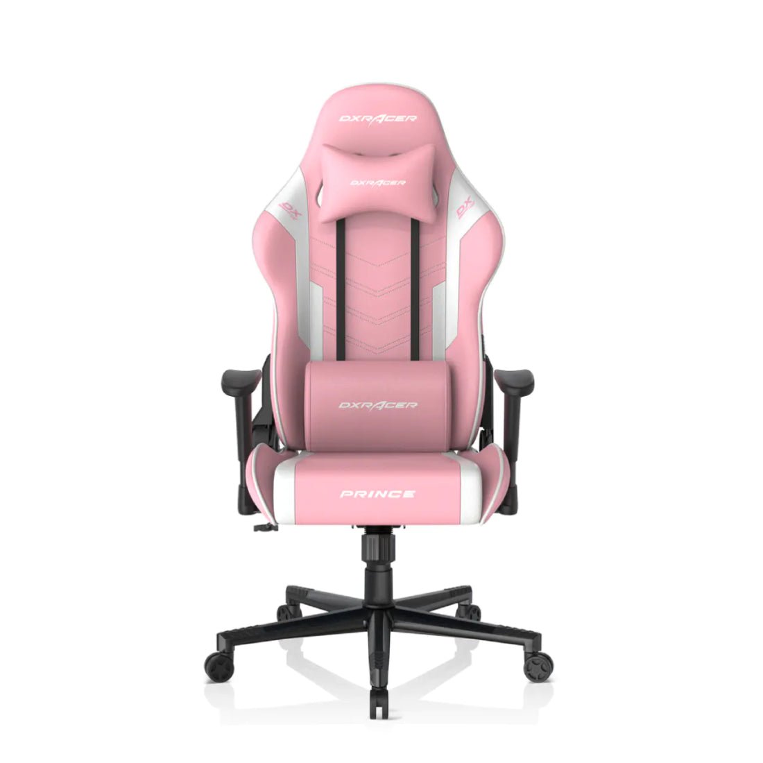 DXRacer P Series P132 Gaming Chair - Pink & White - كرسي - Store 974 | ستور ٩٧٤