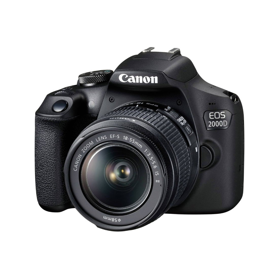 Canon EOS 2000D DSLR Digital Camera w/ 18-55mm IS II Lens - كاميرا - Store 974 | ستور ٩٧٤