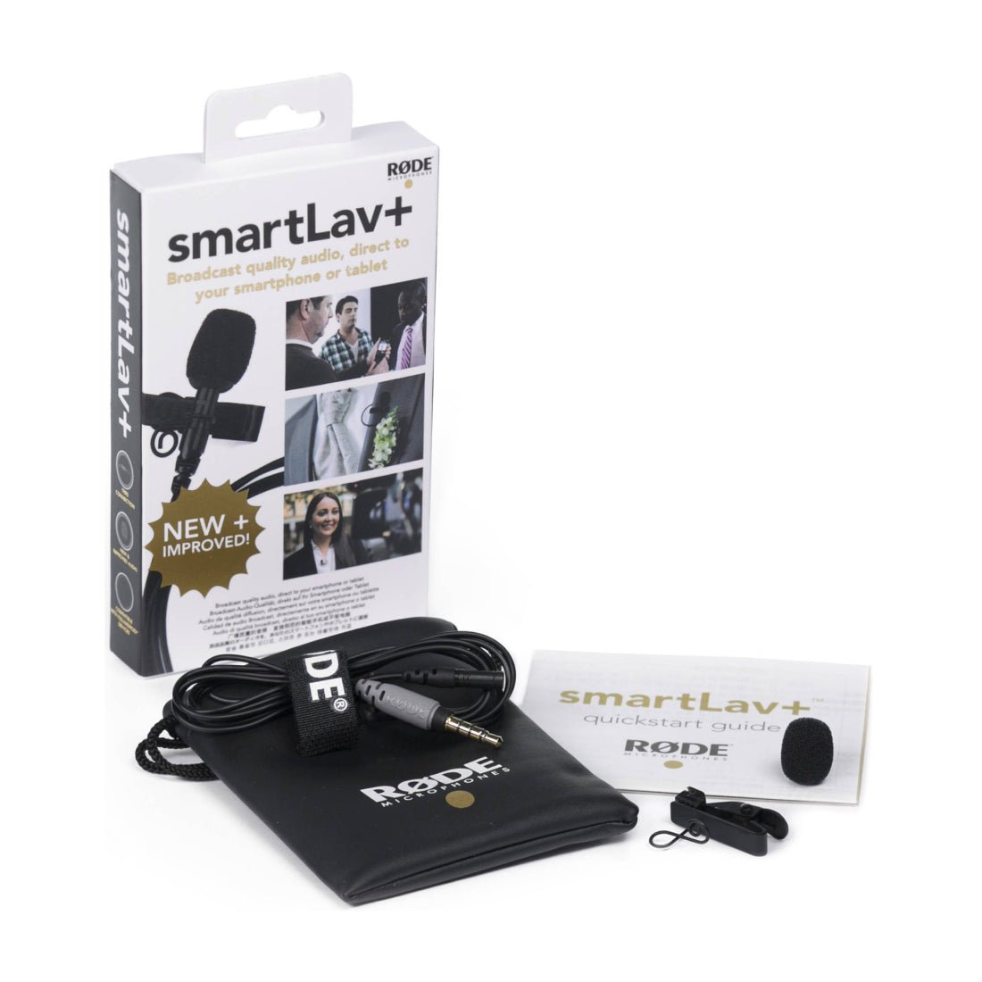 RØDE SmartLav+ Lavalier Condenser Microphone for Smartphones - ميكروفون - Store 974 | ستور ٩٧٤