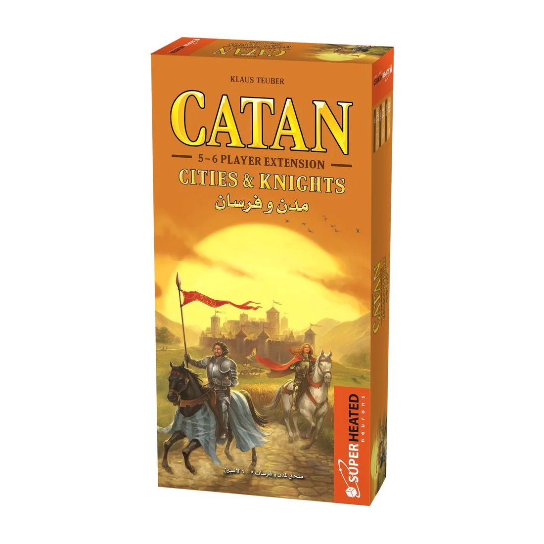 Majlis Shabab Catan Cities & Knights Game - 5-6 Players - لعبة - Store 974 | ستور ٩٧٤