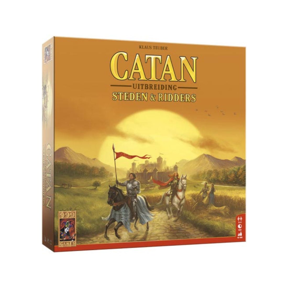 Majlis Shabab Catan Cities & Knights Game - 3-4 Players - لعبة - Store 974 | ستور ٩٧٤