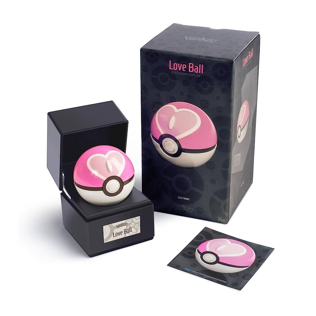 Pokémon Electronic Die-Cast Love Ball Replica - كرة بوكيمون - Store 974 | ستور ٩٧٤